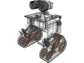 WALL-E 3D Model