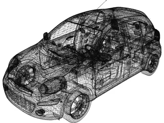 Nissan Micra (2010) 3D Model