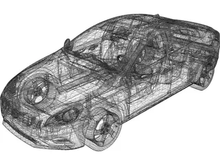 Volvo S60 R-Design (2010) 3D Model