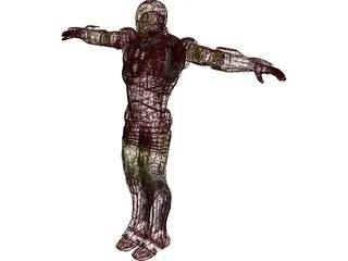 Iron Man 3D Model