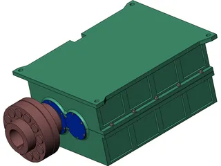 Gear Box 3D Model