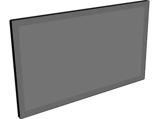 Sony LCD TV 3D Model