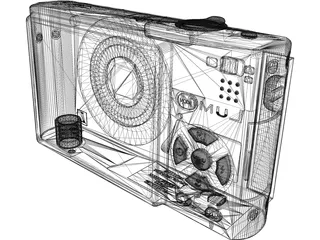 Panasonic Lumix DMC-FS3 3D Model