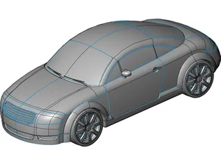 Audi TT 3D Model