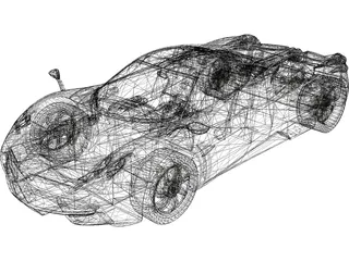 Pagani Huayra 3D Model