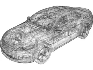 Ford Taurus (2010) 3D Model