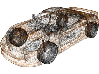 Toyota MRS Veilside 3D Model