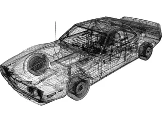 AMC Javlien AMX (1971) 3D Model