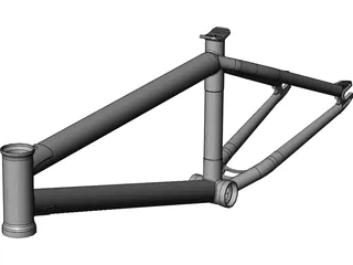 Bike Frame 3D Model