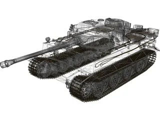 Tiger 3D Model