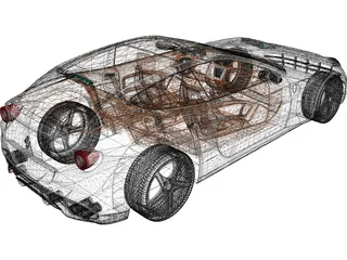 Ferrari FF 3D Model