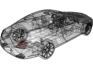 Bentley Continental SS (2010) 3D Model