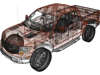 Ford F-150 SVT Raptor (2011) 3D Model