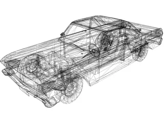Ford F Sprint GT 3D Model