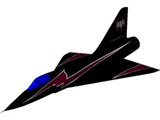 Dassault Mirage 3D Model