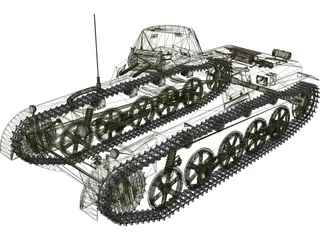 Panzer I 3D Model