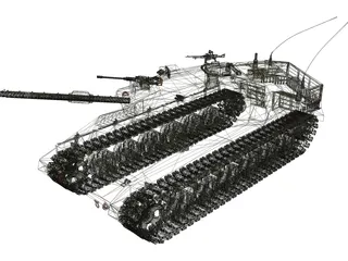 Merkava MK4 3D Model