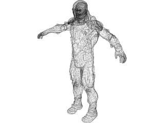 Nanosuit Crysis 3D Model