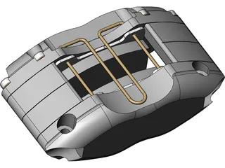 Dynapro Radial Brake Caliper 120-7376 3D Model