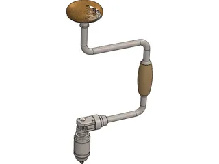 Stanley Ratchet Brace 3D Model