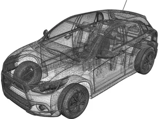 Mitsubishi ASX 3D Model