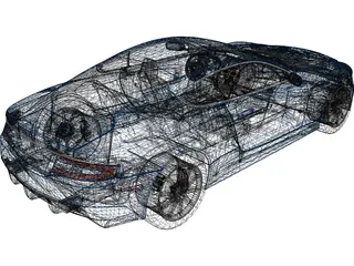 Aston Martin DBS 3D Model