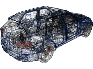 BMW X5M 3D Model