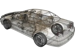 Chevrolet Impala (2000) 3D Model