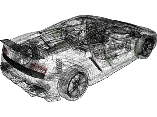 Lamborghini Gallardo LP570-4 Superleggera (2011) 3D Model
