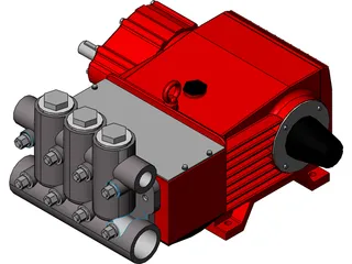 High Pressure Pump 3D Model