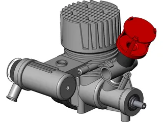 Kyosho GP11 RC Engine 3D Model