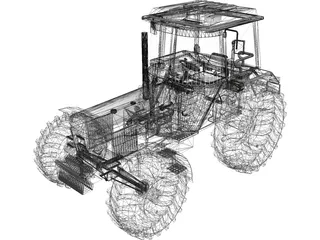 Tractor 3D Model