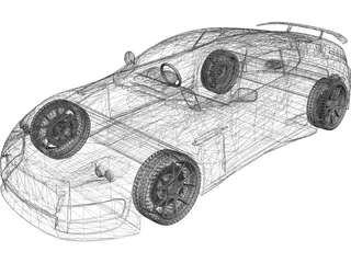 Aston Martin DB9 [Tuned] 3D Model