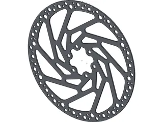 Brake Disc Hope 180mm MTB 3D Model