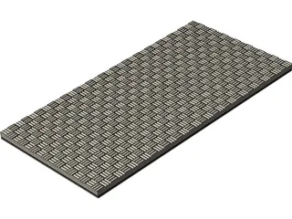 Foam Acoustic Panel 3D Model