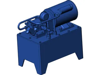 Tank Hydraulic 3D Model