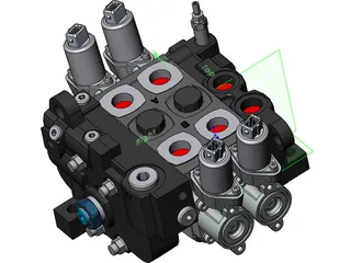 Hydraulic Parker P70-GEN2-2ECS 3D Model