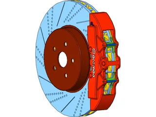 Brembo Brake 3D Model