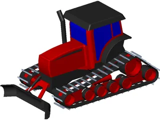 Gilbert Snowgroomer 3D Model