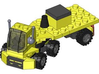 Lego Truck 3D Model