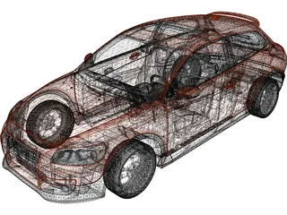 Volvo C30 T5 R-Design (2008) 3D Model