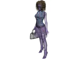 Woman Sara 3D Model