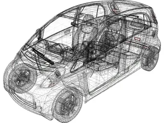 Mitsubishi i-MiEV 3D Model