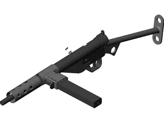 STEN Mk II 3D Model