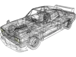 Nissan Skyline C10 GT-R 3D Model