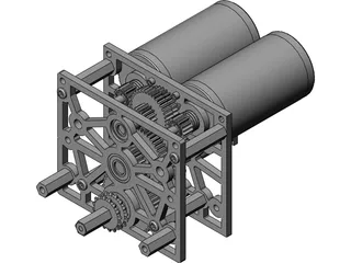 Team 3008 FRC Gearbox 3D Model