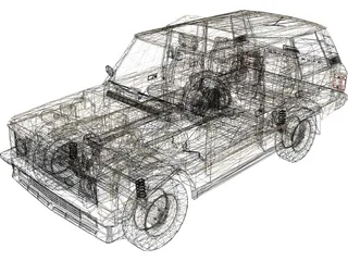 Range Rover Classic 3D Model