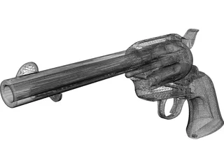 Colt Peacemaker 3D Model