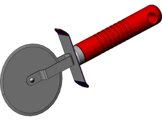 Pizza Cutter 3D Model