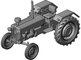 Mc Cormik D326 Tractor 3D Model